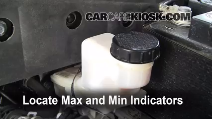 Add Brake Fluid: 2003-2008 Mazda 6 - 2006 Mazda 6 i 2.3L 4 Cyl. Sedan